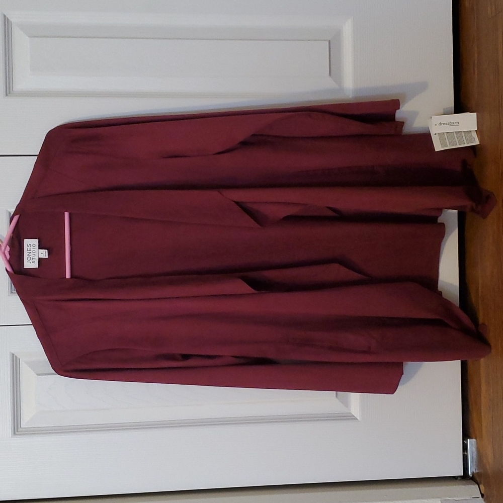 Jones Studio Suede Cardigan